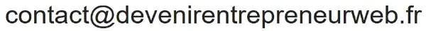 email de contact